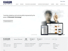 Tablet Screenshot of kagumhotels.com
